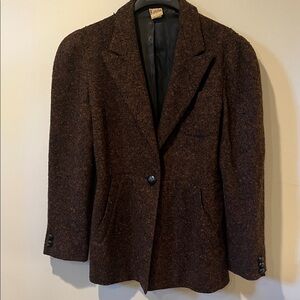 Krizia Wool Flare Blazer Sz 10
